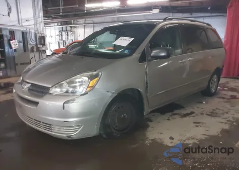 2005 Toyota Sienna Le z USA, uszkodzony, nr VIN 5TDZA23C55S354574